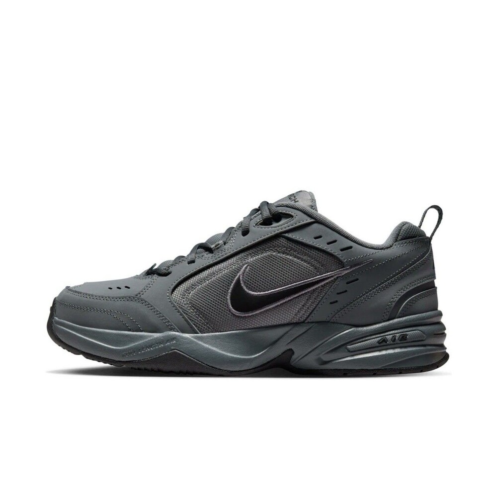 Men’s Size 8 Nike Air Monarch IV Dark Grey Black Shoes 415445-020 New